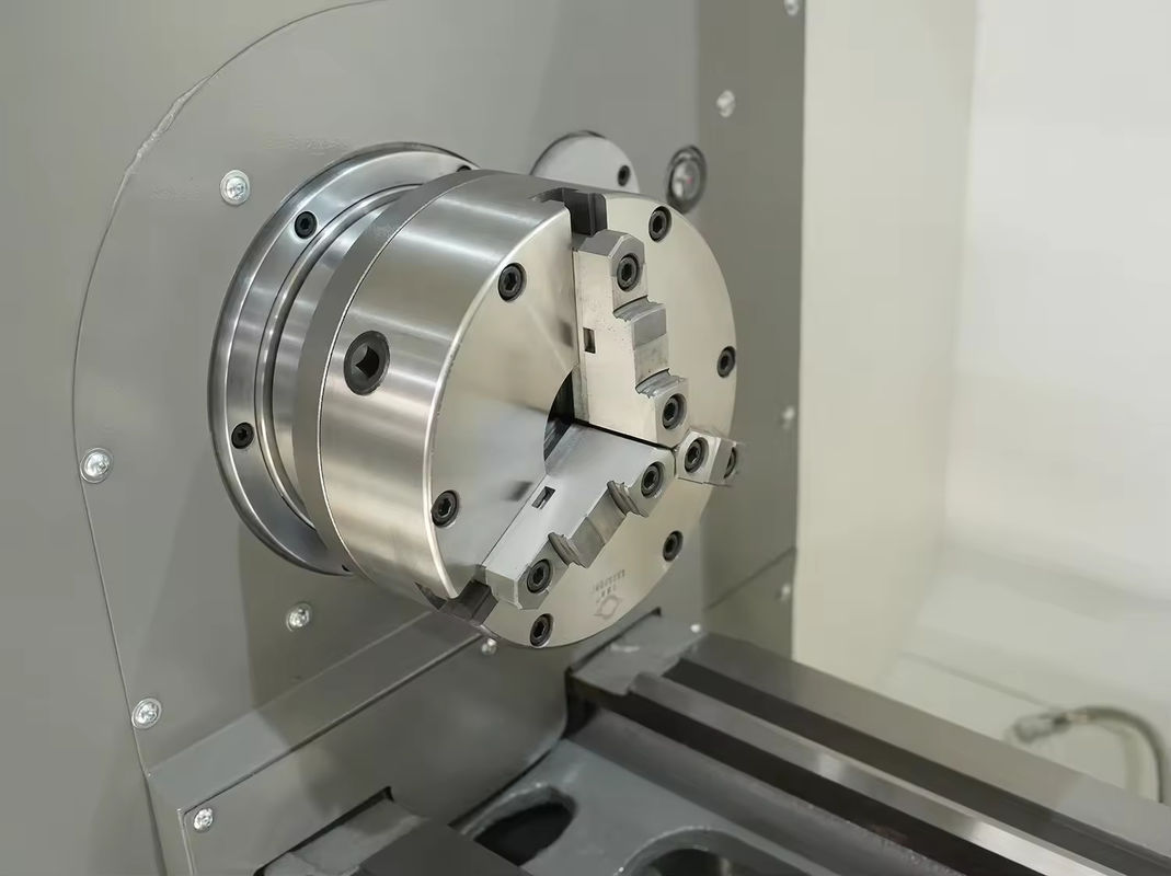 Степной механизм CNC CAK63285 Плоская кровать Степной механизм CNC 4 станции башня с сервомотором