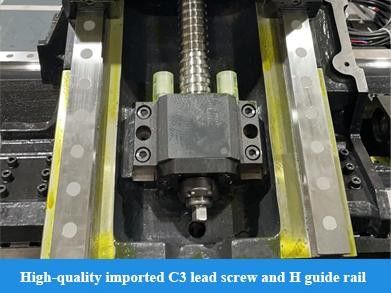 Высокая жесткость Железный железнодорожный центр CNC поворота HTC40Sm A2-8 Шпиндель Тяжелый режущий центр CNC поворота
