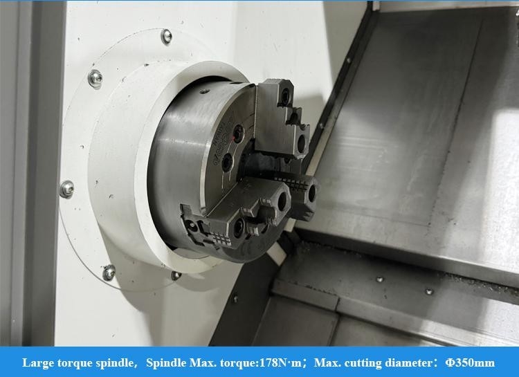 SMTCL CNC Turning Center HTC40Hm BMT55 12 позиций Силовая башня CNC токарный станком Комбо с оси Y