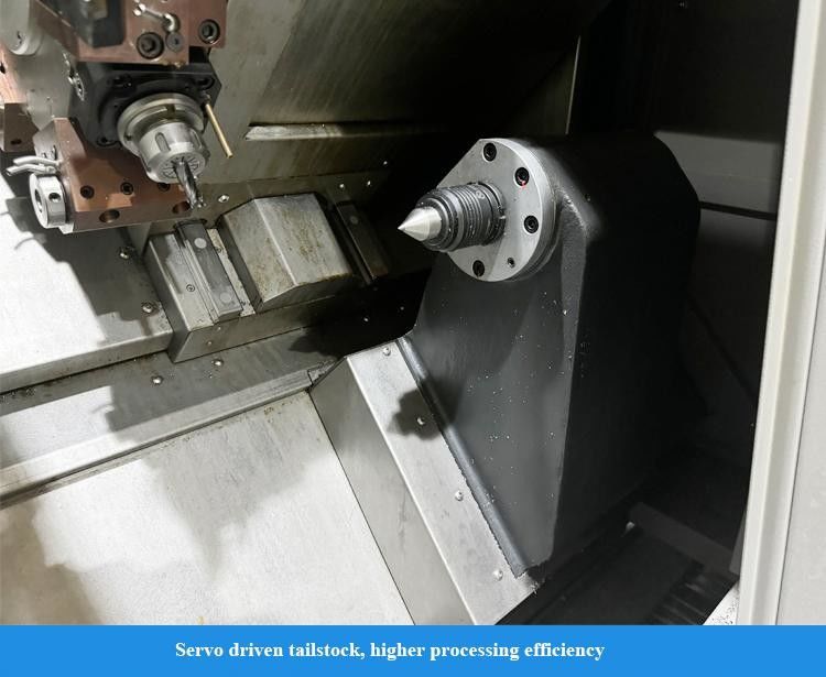 SMTCL BMT55 CNC Center Turning HTC40Hm 12 позиций Силовая башня CNC токарный станком Комбо с оси Y