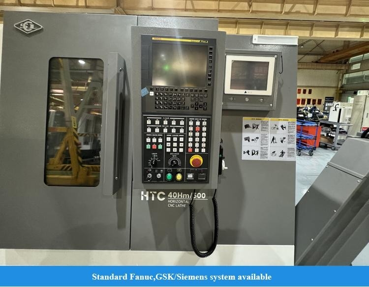 SMTCL CNC Turning Center HTC40Hm BMT55 12 позиций Силовая башня CNC токарный станком Комбо с оси Y