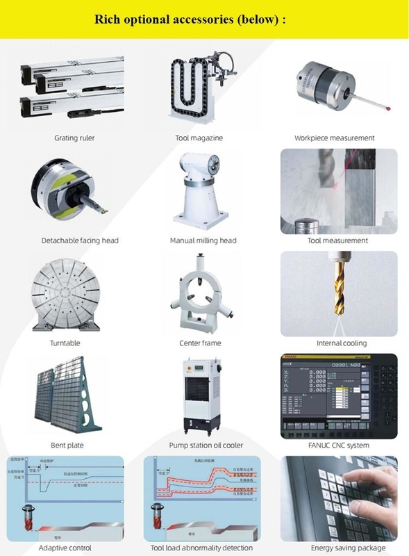 SMTCL CNC горизонтальная буровая машина TK6513 Тяжелая горизонтальная буровая фрезерная машина
