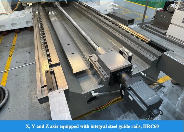 CNC горизонтальная фрезерная и буровая машина для металла TK6511B 5 оси CNC буровая фрезерная машина