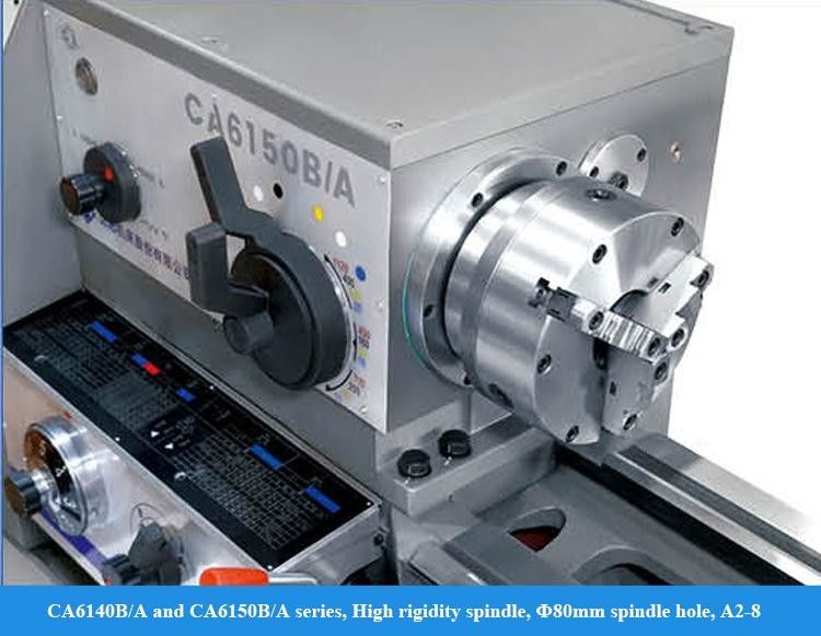 Высокая точность CA6140B/A Металлические цепи Машина 3 челюсти Чак горизонтальный разрыв постели ручной цепь