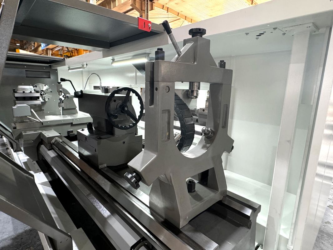 SMTCL Тяжелая CNC-вертикальная машина Комбо Большая шпиндельная свертка CAK60135 Горизонтальная плоская кровать CNC-вертикальная машина