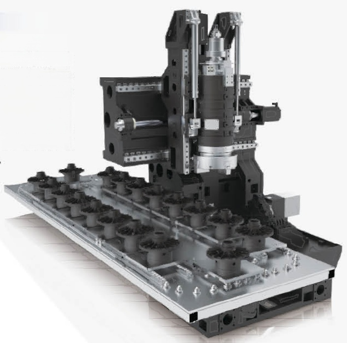Автоматическая загрузка и разгрузка Вертикальная CNC-вертикаль IVT45 Автоматическая производственная линия