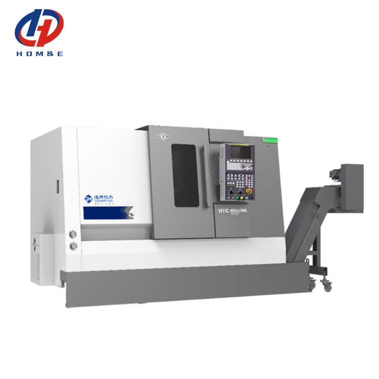 Машины токарного станка CNC кровати скоса G45L железная дорога горизонтальной высокоскоростная