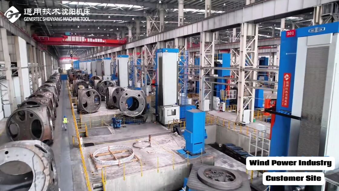 Напольный фрезерно-расточной станок с ЧПУ SMTCL Floor Type E-Force с мощным шпинделем, большой мощностью и высоким крутящим моментом