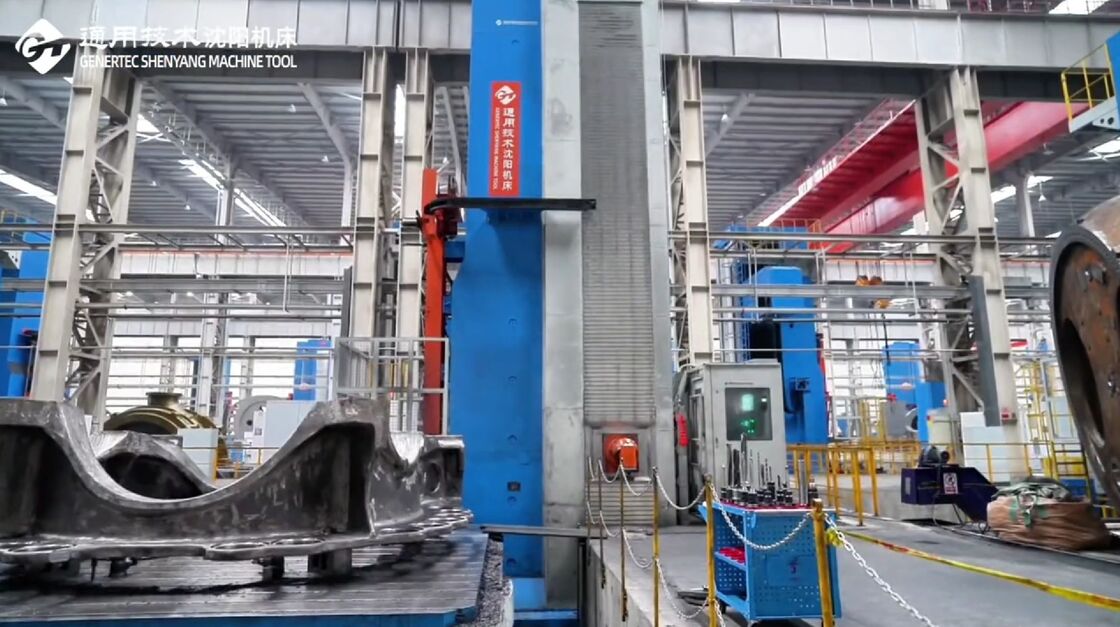 Напольный фрезерно-расточной станок с ЧПУ SMTCL Floor Type E-Force с мощным шпинделем, большой мощностью и высоким крутящим моментом