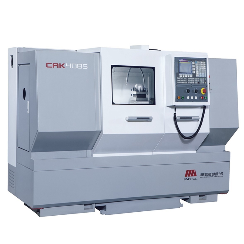 SMTCL CNC токарный станок CAK4085 10 дюймовый дубль CNC поворотной токарный станок Плоское постельное CNC токарный станок