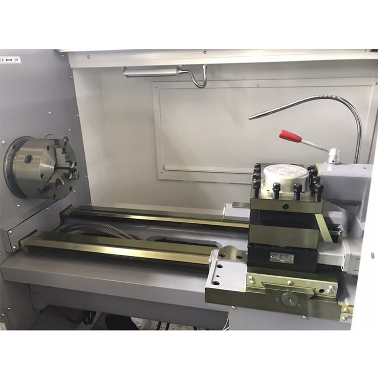 SMTCL CNC токарный станок CAK4085 10 дюймовый дубль CNC поворотной токарный станок Плоское постельное CNC токарный станок