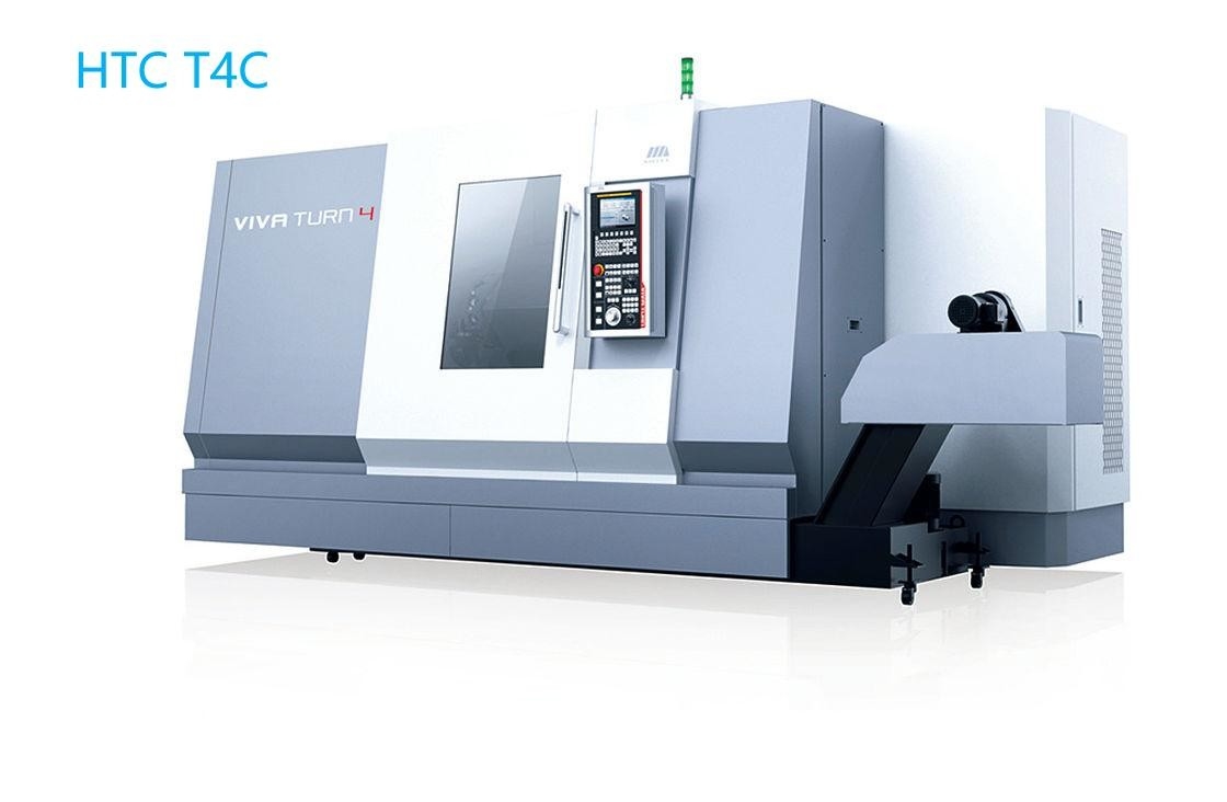 Токарные станки VIVA T4C металла токарного станка 3000r/min CNC горизонтальной кровати скоса 45 градусов поворачивая работая