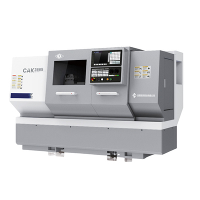 Высокоточная плоская лежащая CNC-вертикальная машина CAK5085 горизонтальная режущая металлическая вертикальная машина