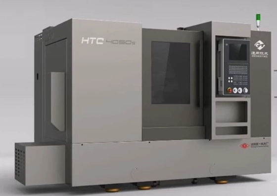Горизонтальная степень HTC4050S машины 45 токарного станка CNC кровати скоса